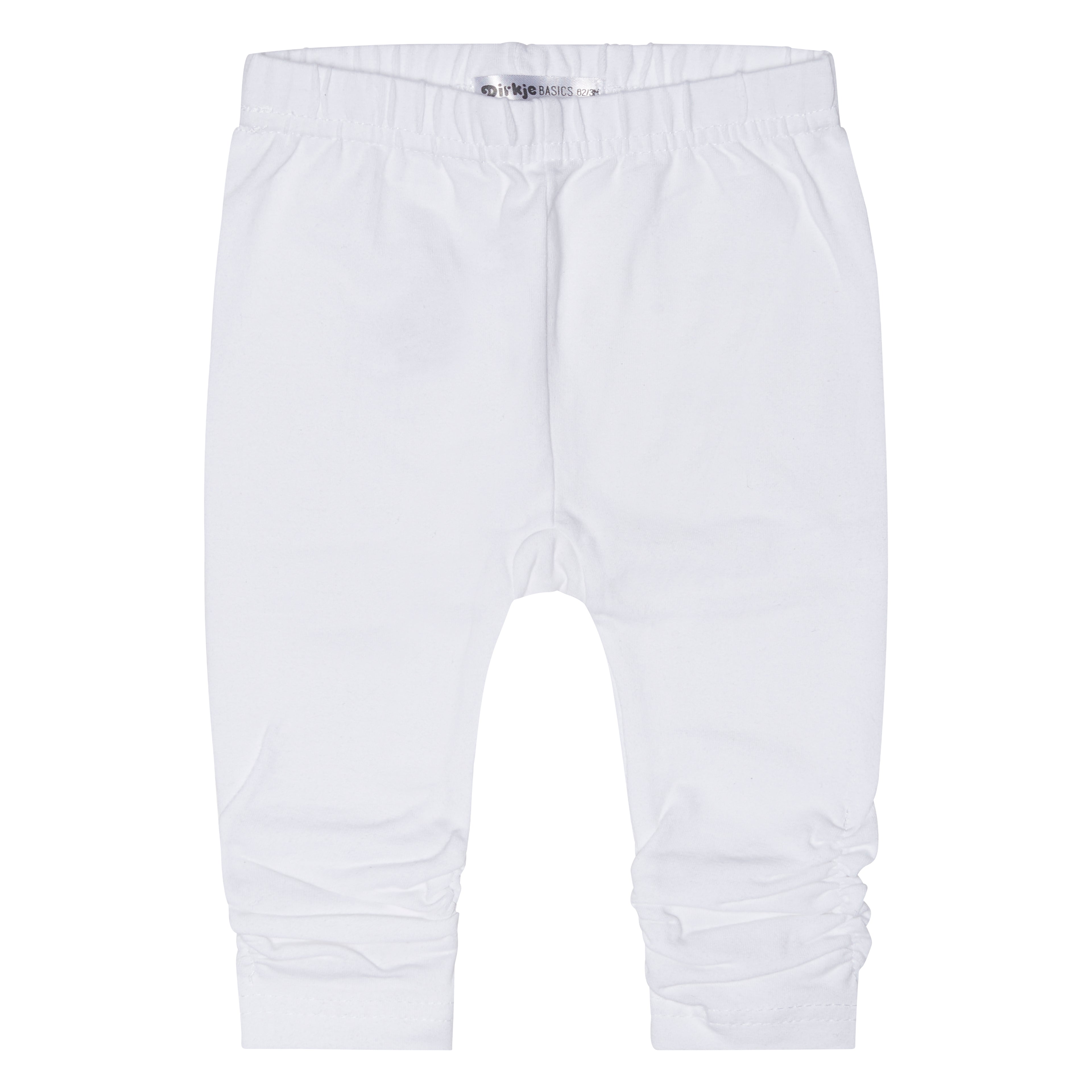 Dirkje Basic Mädchen Legging Weiß